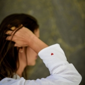 Camisa branca bordada