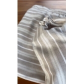 Calça Masculina - Bege Listrada