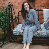 Pijama Calça + Manga Longa - Xadrez Preto e Branco
