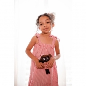 Vestido Infantil - Listrado Vermelho e Branco
