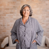 Kimono Manga Longa - Xadrez Preto e Branco