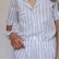 Pijama Amora - Listrado Verde e Branco