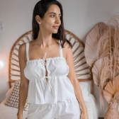 Pijama Grego - Branco