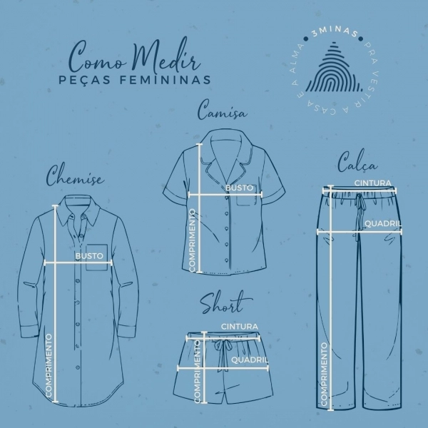 Chemise Manga Longa - Xadrez Preto e Branco