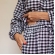 Pijama Elis - Xadrez Preto e Branco