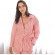 Pijama Flora - Listrado de vermelho e branco