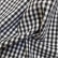 Chemise Manga Longa - Xadrez Preto e Branco