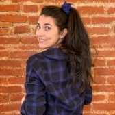 Pijama Calça + Manga Longa - Flanelado - Azul